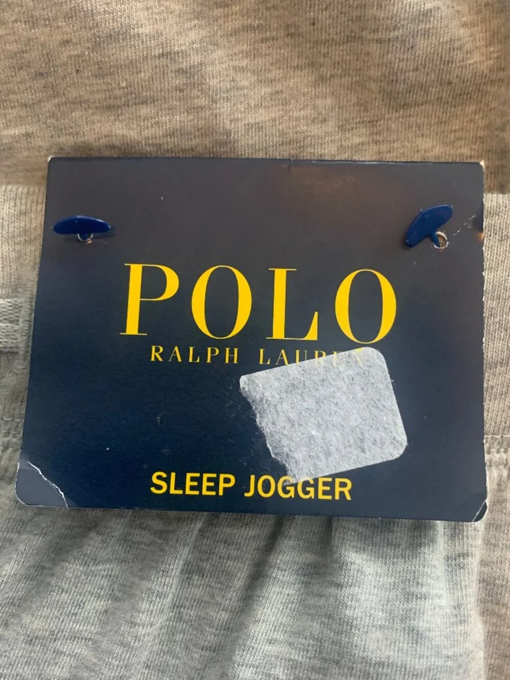 Polo Ralph Lauren Men's Logo Jogger Lounge Pajama Pants, Andover Gray, XL